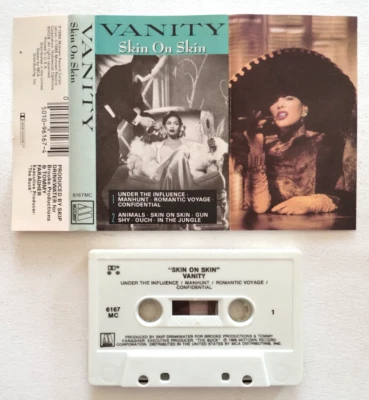 Mc Vanity Skin On Skin Musicassetta Funk New Jack Music Usa 1986 Vintage (P) - Immagine 1 di 2