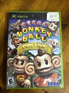 Super Monkey Ball Deluxe (Xbox, 2005) Tested CIB
