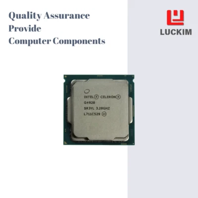 CPU Intel Celeron G4920 - Socket LGA 1151 2 núcleos 2 hilos 3,2 GHz 2 MB de caché L3 Foto 1 de 4