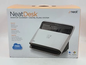 Neat Desk ND-1000 ADF Duplex Sheetfed Desktop Scanner USB 2.0 w/AC Adapter - Picture 1 of 4