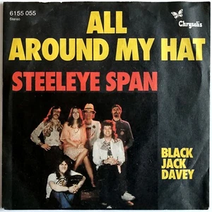 Steeleye Span – All Around My Hat (1975) Vinyl-Single, 7", Folk Rock, gebraucht - Bild 1 von 4