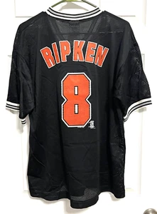 CAL RIPKEN JR 8 Baltimore Orioles Men Pullover Vintage Jersey L True Fan NEW TAG - Picture 1 of 6