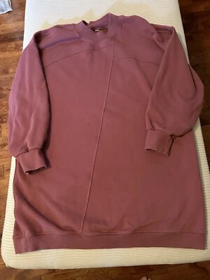 LULULEMON Dress Womens Size XL Broken Beats Sweatshirt Sweater Plumful Mauve - Image 1 of 4