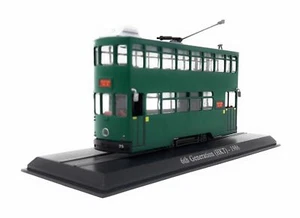 Tranvía Atlas 1/87 H0 Hong Kong 6ta generación 1986 soporte modelo plástico - Imagen 1 de 4