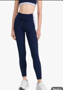 Free People Movement Never Better Leggings Midnight Navy NWT Medium - Picture 1 of 9