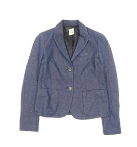 Gap Women's Blue Blazer Size 10 - Modern Style - Picture 1 of 12