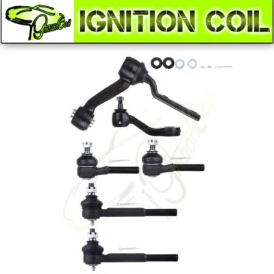 Se adapta a Ford Crown Victoria 1995-2001 02 Suspensión Tie Rod Ends Pitman y brazo loca Foto 1 de 4