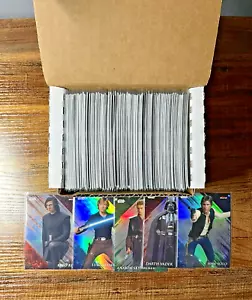 2018 Topps Star Wars Finest REFRACTOR Complete 120 Card Set MINT - Picture 1 of 3