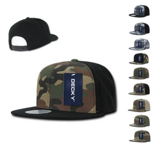 Sombreros de béisbol gorras de algodón a presión de algodón camuflaje retro de pico plano de camuflaje - Imagen 1 de 22