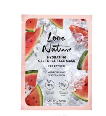 ORIFLAME LOVE NATURE  GEL FACE MASKS - Image 1 of 4