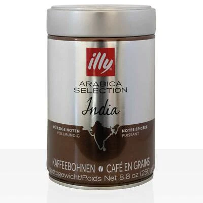 illy Arabica Selection Indien - 250g Kaffeebohnen, 100% Arabica