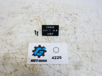 Jeep Grand Wagoneer  FSJ Pickup J10 J20 74-91 OEM Cargo Lamp Switch SJ Cherokee - Image 1 of 3