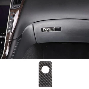 Pegatina decorativa con interruptor de guantera de fibra de carbono para INFINITI Q50 Q60 2015-22 - Imagen 1 de 13