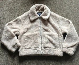 Urban Outfitters BDG Cropped Teddy Jacke - Creme - Medium oder Large - Bild 1 von 6