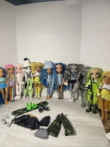 Rainbow High und Shadow High schönes Konvolut 11 Modepuppen mit Koffer - Bild 1 von 20