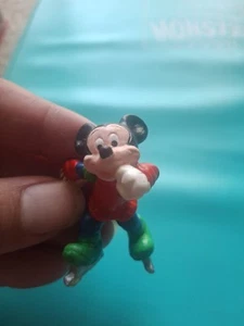 Cake topper piccolo personaggio pattinaggio su ghiaccio Disney Topolino - Foto 1 di 4