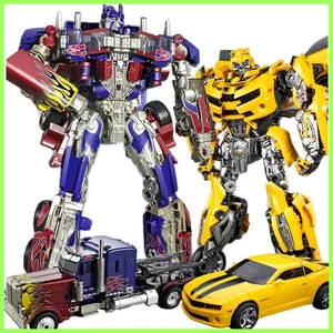 Transformers Optimus Prime Bumblebee Megatron Schwarz Gold Roboter Spielz - Bild 1 von 32