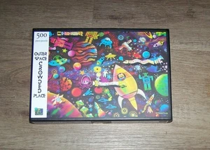 "ESPACIO EXTERIOR LUGAR LLENO" EASY PLANET ORIGINAL POP ART PUZZLE 500 piezas NUEVO 22x16 - Imagen 1 de 2