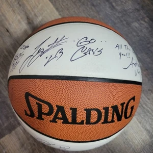 Early Autographed signed Lebron James Team Spalding Basketball - Cavs Cleveland - Picture 1 of 15