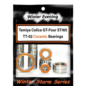 Tamiya Celica GT-Four ST165 (TT-02) | Stainless + Ceramic Bearing Kit - Picture 1 of 3