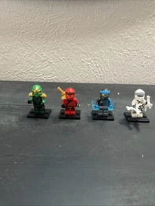 Real Lego Ninjago Mini Figures Lot Of Four. - Picture 1 of 3