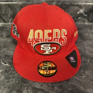 Gorra ajustada New Era 59Fifty NFL San Francisco 49ers talla 7 1/2 - Imagen 1 de 12