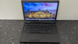 Dell Precision 3520 Laptop, i7 6th Gen, 8GB RAM, 256GB NVMe, NVIDIA GPU, Windows - Picture 1 of 14