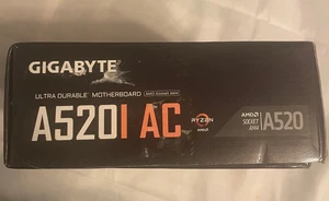 GIGABYTE A520I AC Motherbroad AM4 DDR4 64G DP & HDMI WIFI-5 Mini-ITX - Zdjęcie 1 z 3