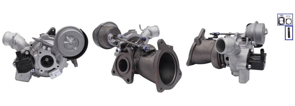Turbocharger exhaust turbocharger for Ford Volvo C-Max II Fiesta VI Focus III - Image 1 of 1