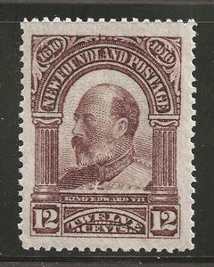 NEWFOUNDLAND #102 MH - engraved, perf 14, VF/XF - Picture 1 of 2