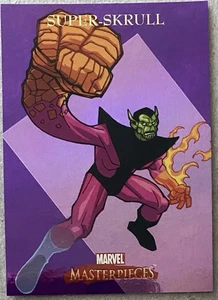 Marvel Masterpieces 2007 Fleer Parallel Foil Card #83, Super-Skrull, NM - Bild 1 von 2