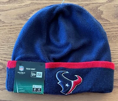 NFL Houston Texans Adulto Puño Medias Sombrero Gorra Foto 1 de 2