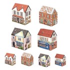 Dana Kubick Tins Small and Large Village Shop Tins