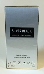 Azzaro Silver Black Eau de Toilette Spray 30 ml Rarität Originalverpackt - Bild 1 von 1