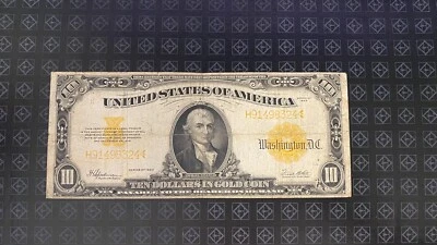 ✅🔸$10 Ten dollars Gold Certificate 1922 🔸✅ - Image 1 of 4
