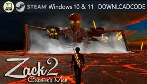 NEU PC Computer Spiel Zack 2 Celestines Map für Windows 10 11 STEAM Downloadcode - Bild 1 von 12