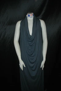 Rib Modal Spandex 2x1 knit ribbed 43" wide by the yard Slate bluish - Picture 1 of 5