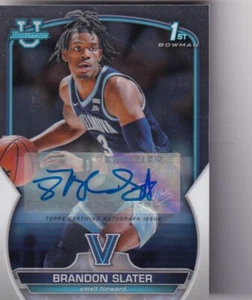 2022-23 Bowman University Chrome #30 Brandon Slater Chrome Prospect Autographs - Picture 1 of 2
