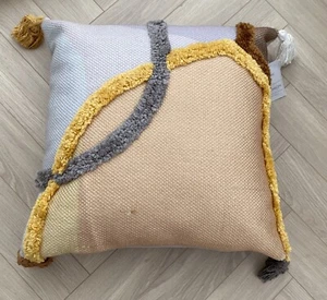 Next 43x43cm Cushion With Tassels New - Picture 1 of 9