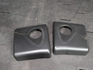 96-02 BMW Z3 ROADSTER ROLL BAR REAR CONSOLE TRIM COVER BLACK PAIR RIGHT & LEFT - Picture 1 of 7