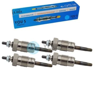 4 Piece You.S Original Glow Plugs for Mercedes-Benz /8 (W115) 220 240 D - Image 1 of 2