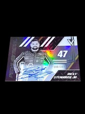 Ricky Stenhouse 2020 PANINI CHRONICLES PEDAL TO THE METAL signed card # 180/300