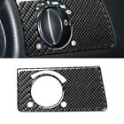 Stylish Carbon Fiber Headlight Switch Knob Frame Cover For Eclass W211