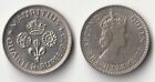 1970 Mauritius 1/4 rupee coin