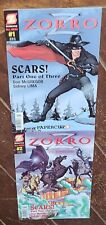 Zorro #1 & #2 by Don McGregor & Sidney Lima, (2005, Papercutz): Free Shipping!