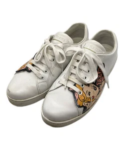 Sneakers Prada donna stringate piatte colore bianco taglia 39,5 - Foto 1 di 8