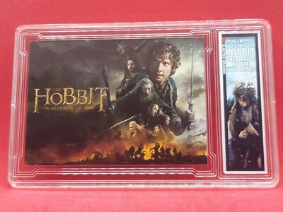 Title Card #1 Hobbit Battle of the Five Armies 2016 Cryptozoic Bilbo EGC 9.5 k~I - Image 1 of 2
