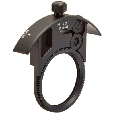 Nikon C-PL405 Built-in Circular Polarizing Filter Black New in Box from Japan - Image 1 of 3
