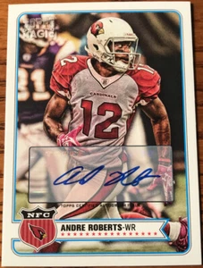 2012 Topps Magic Autographs Andre Roberts #199 Arizona Cardinals - Picture 1 of 2