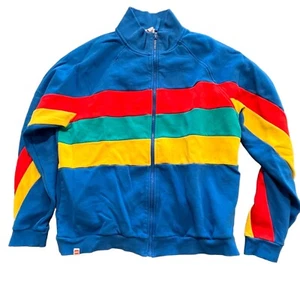 Lego Sweatshirt Zip Front Primary Colors Blue Red Yellow Adult Large - Target - Picture 1 of 5
